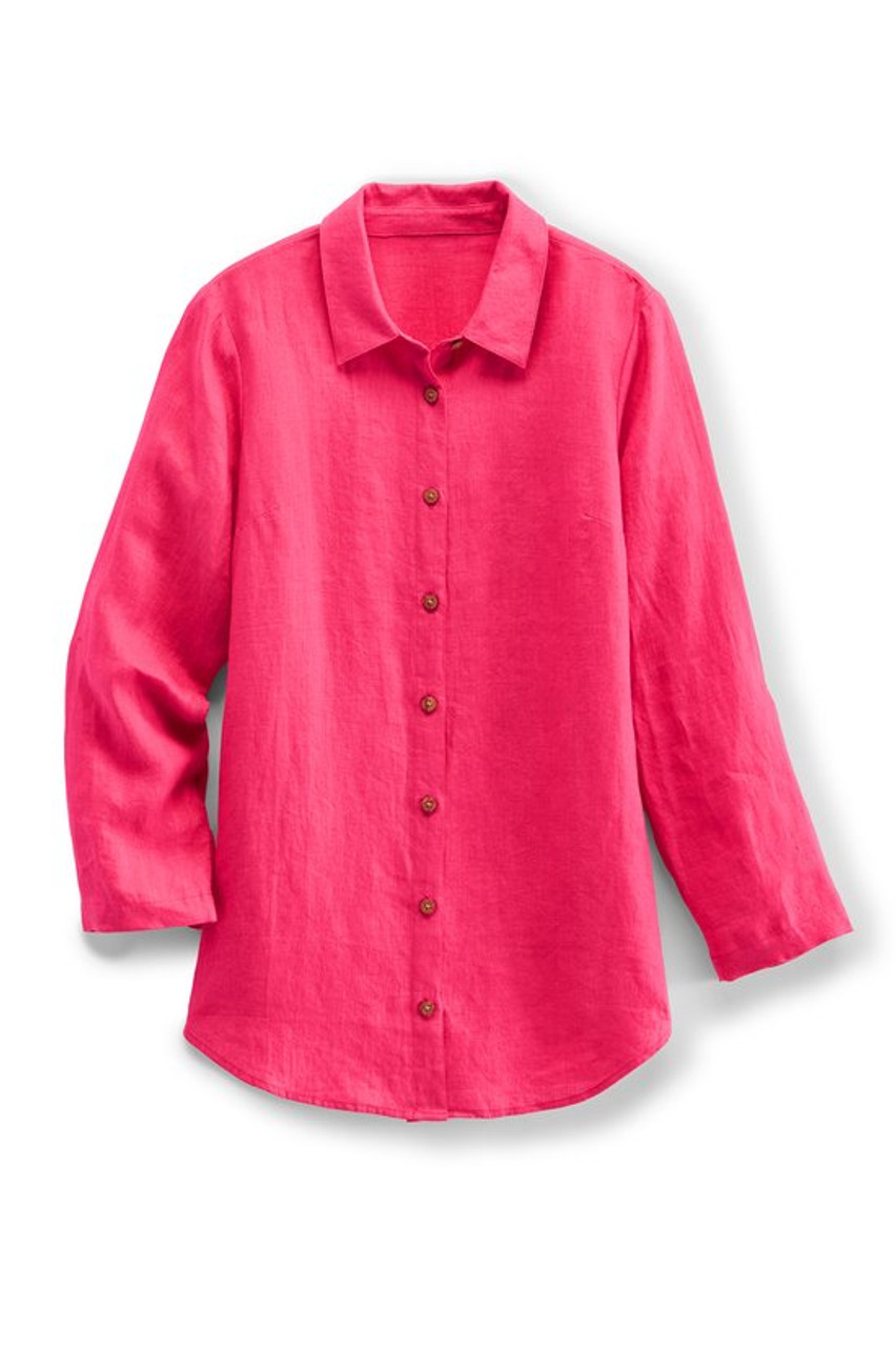 Outer Banks Linen Big Shirt