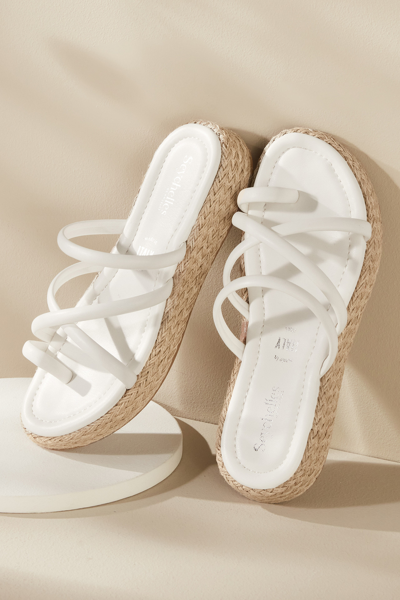 Seychelles Rule The World Strappy Slide