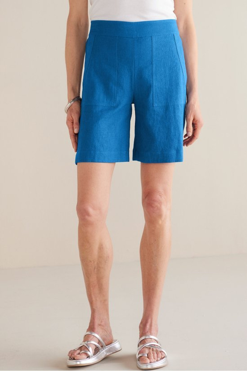 Flavia Linen Blend Shorts
