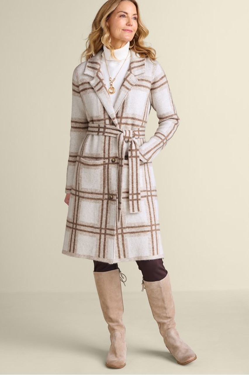 Dulcie Plaid Cardigan