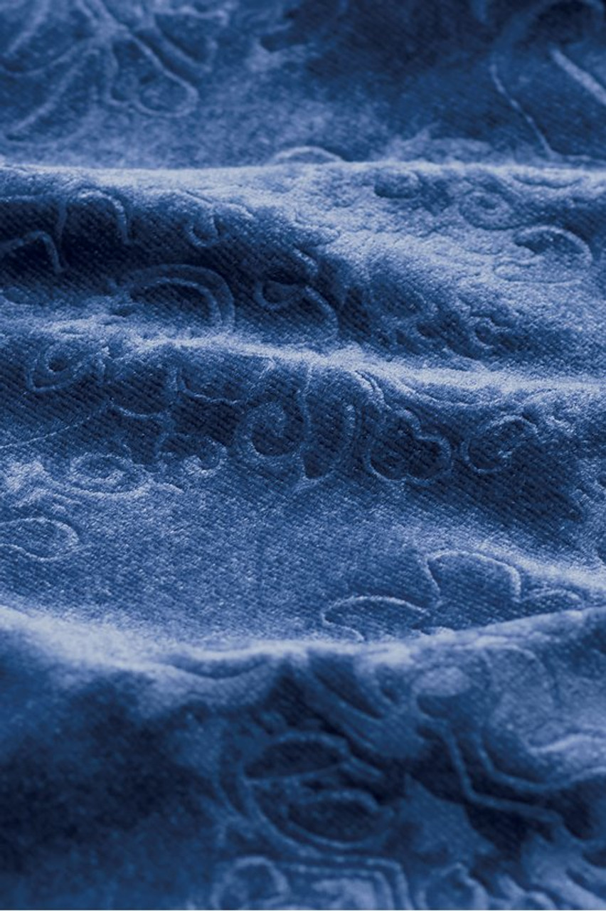 Santiago Embossed Velvet Dress