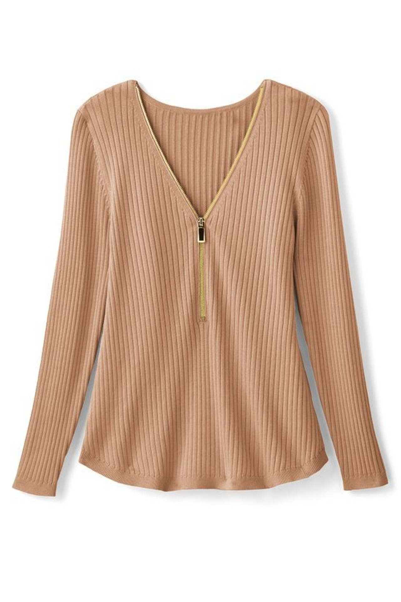 SoftEssential™ Ribbed Valentina Sweater