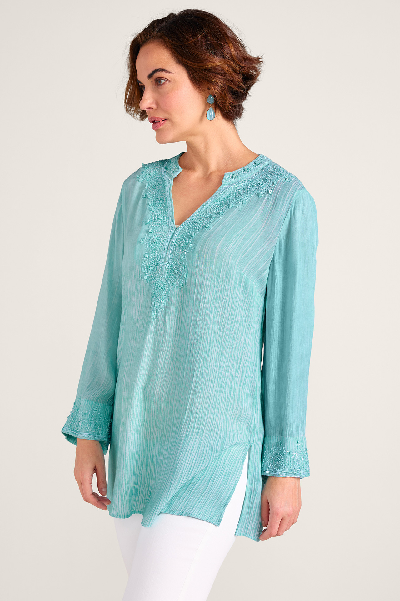 Benedetta Gauze Tunic