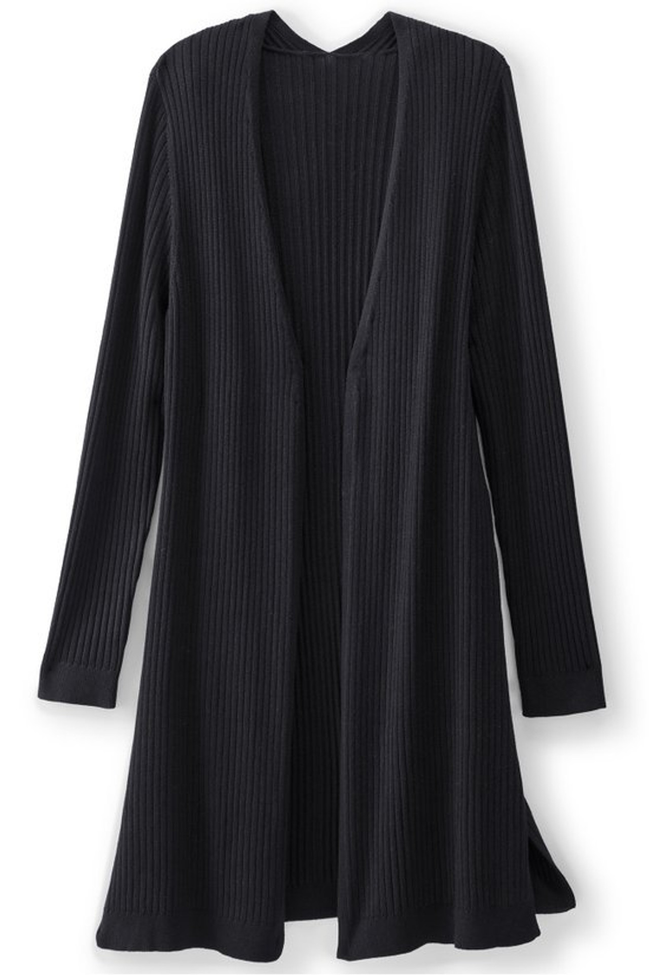 SoftEssential™ Ribbed Long Cardi1483