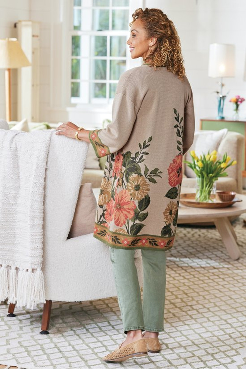 Moxie Jacquard Cardigan