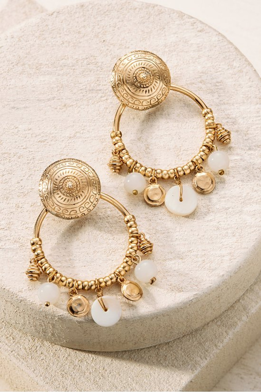 Claudia Hoop Earrings