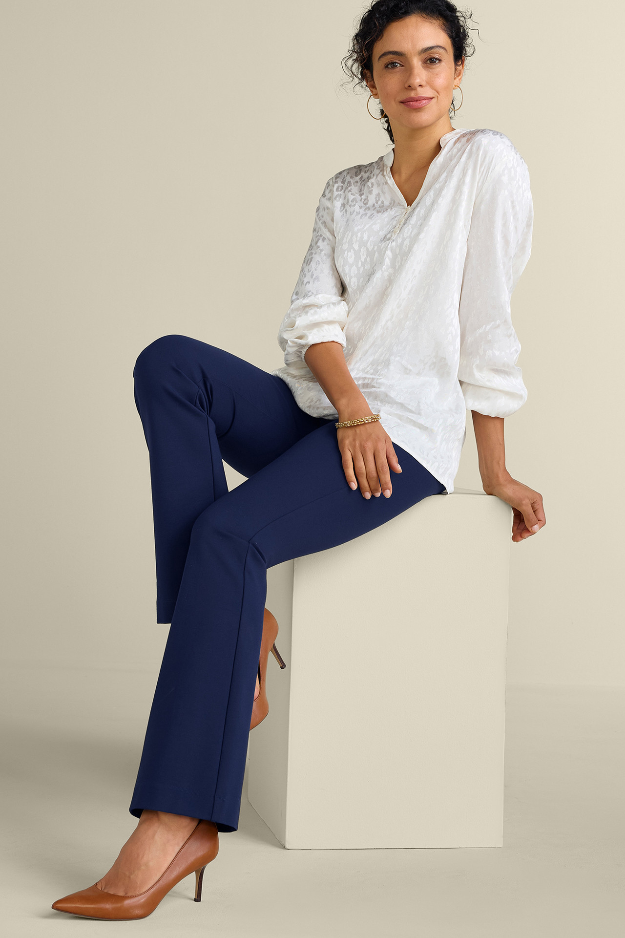 SoftEssential™ Ponte Bootcut Pants1188