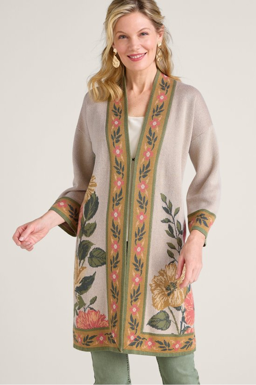 Moxie Jacquard Cardigan