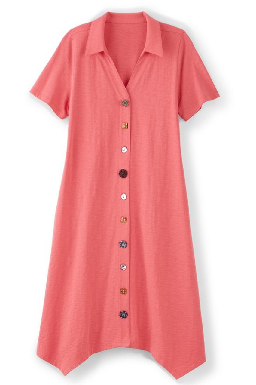 Danielle Button Dress1338