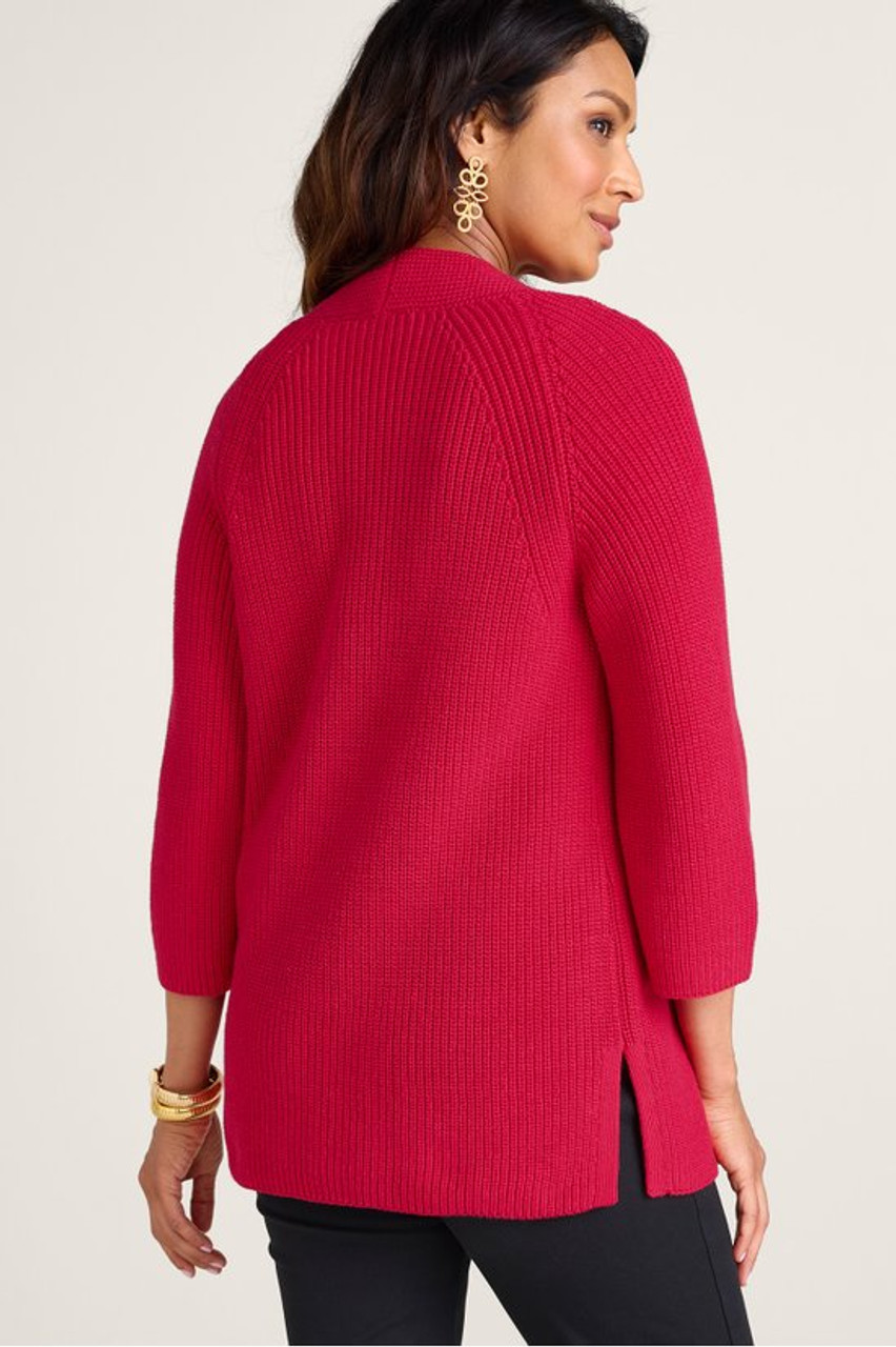 Amberlyn Shaker Stitch Cardigan