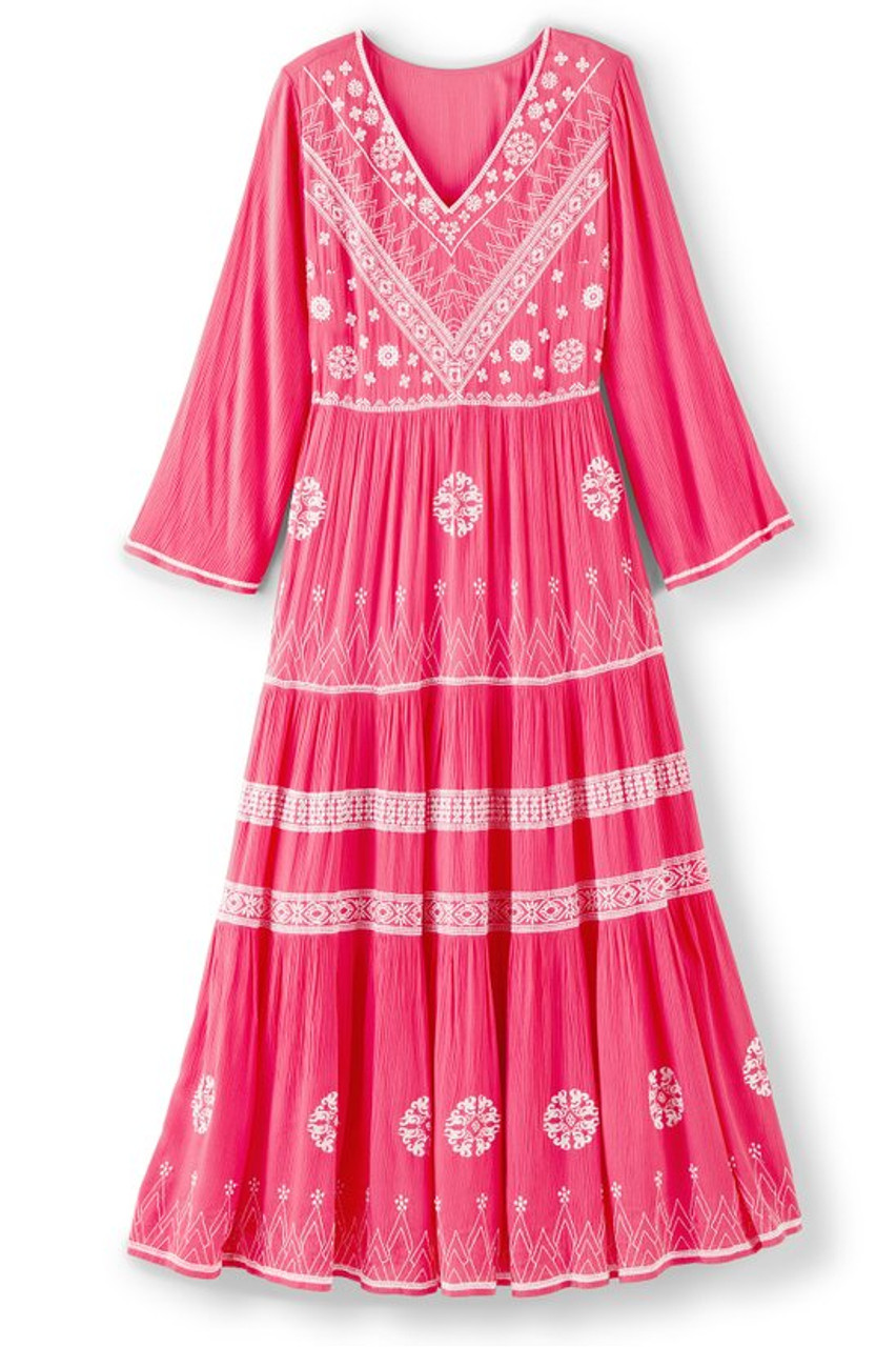 Cerys Gauze Maxi Dress