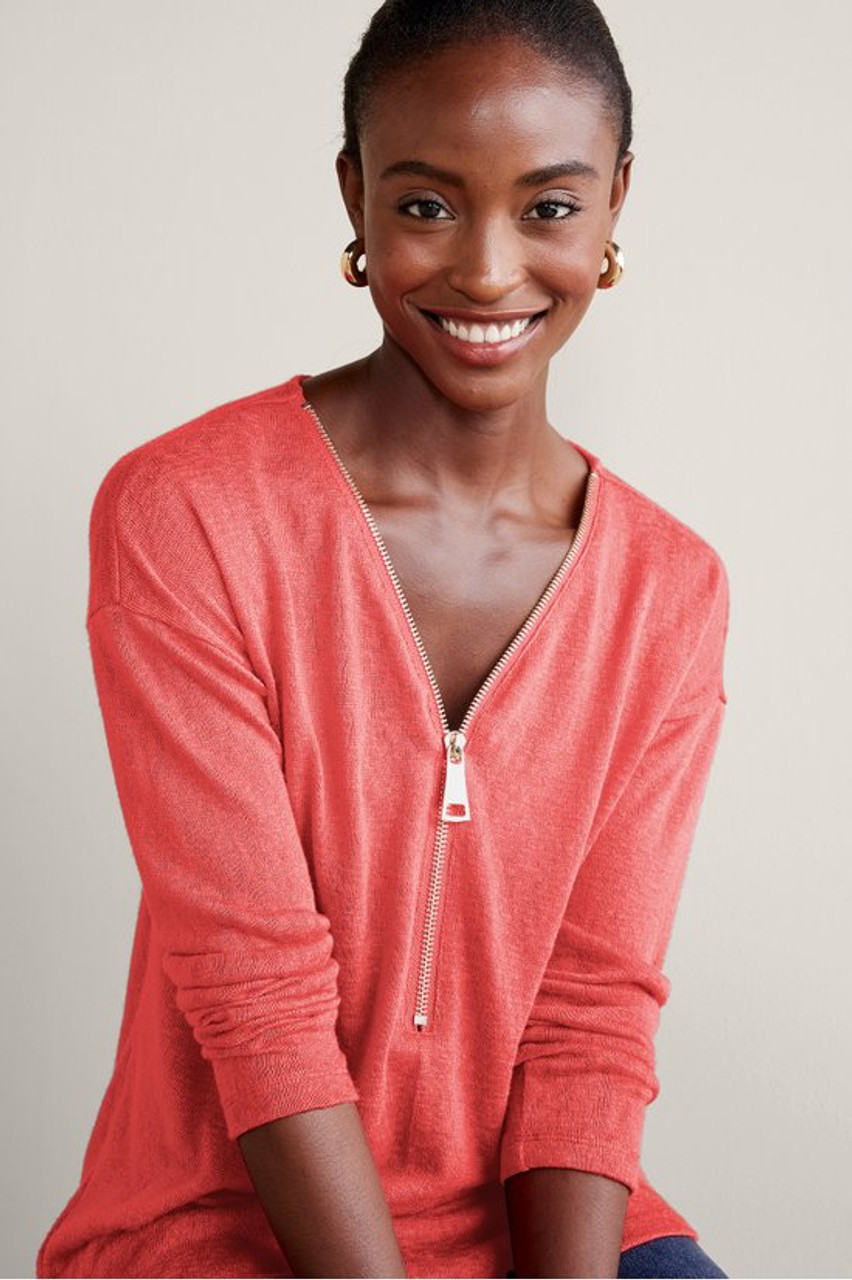 Valentina Zip Sweater   2216