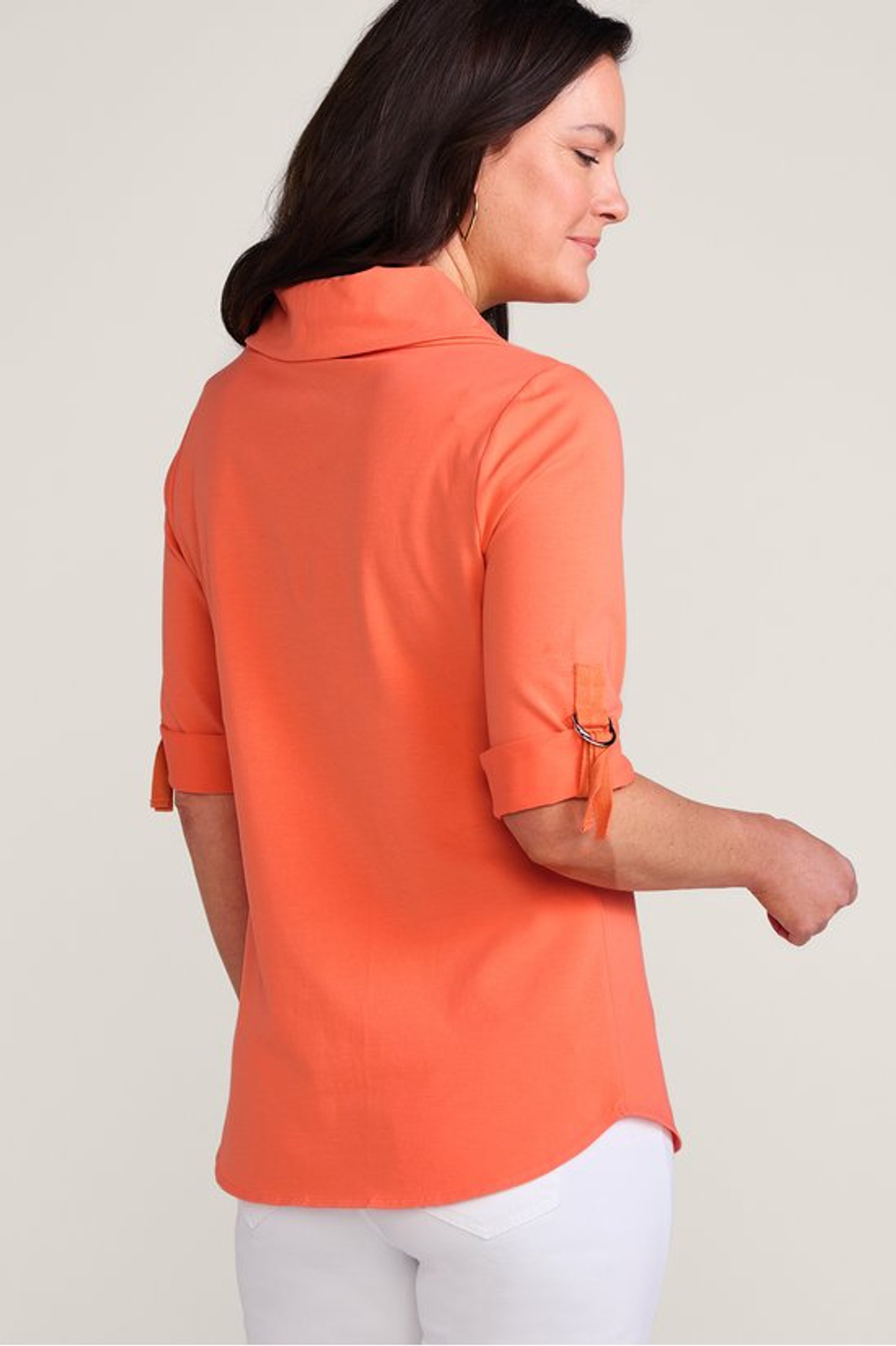 Madison Cowl Neck Tee