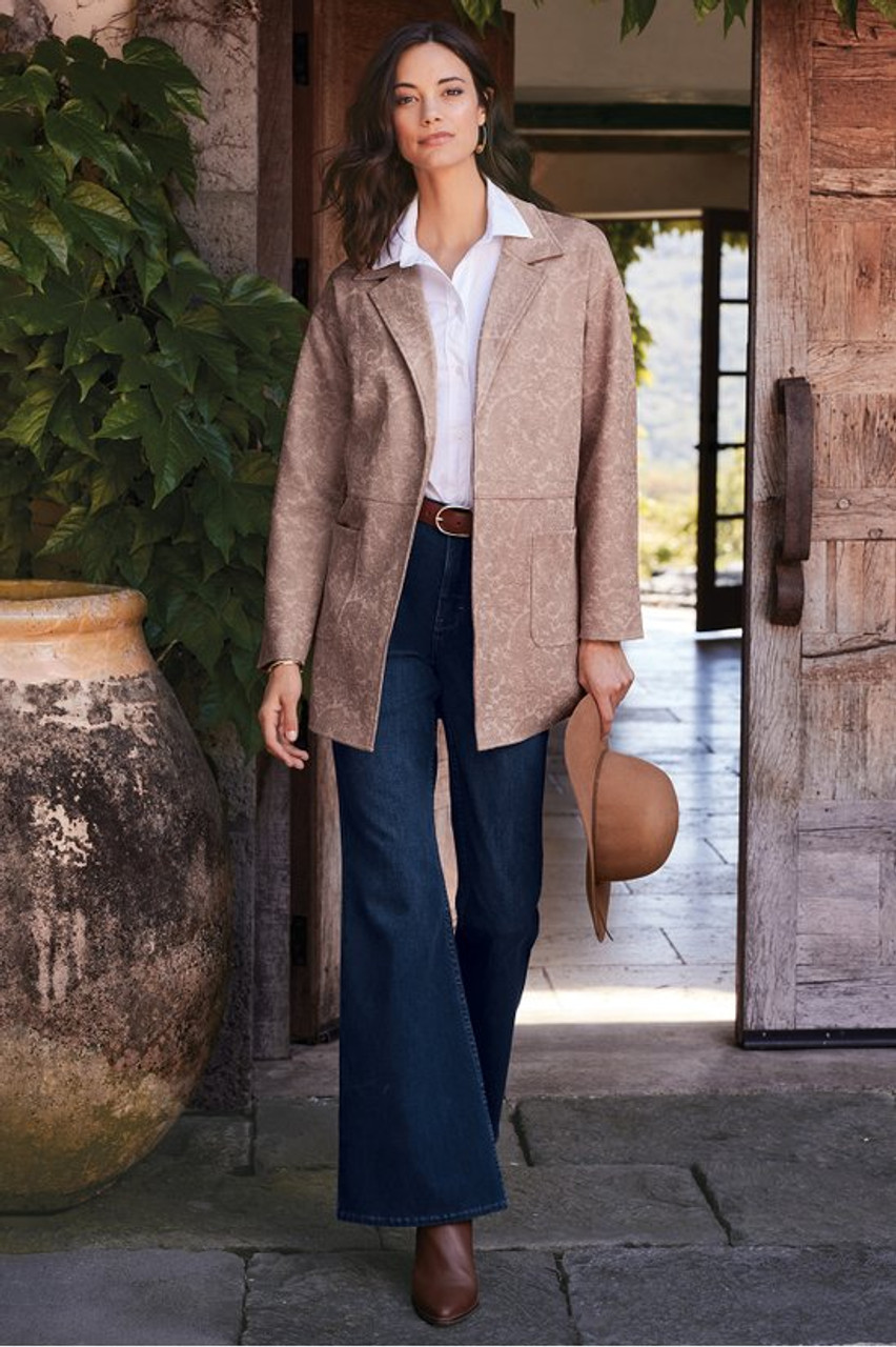 Malika Faux Suede Jacket