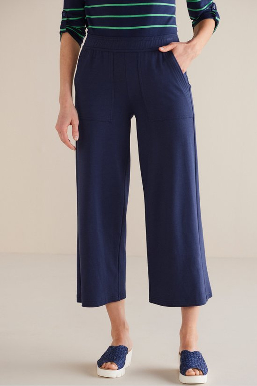Fina French Terry Crop Pants