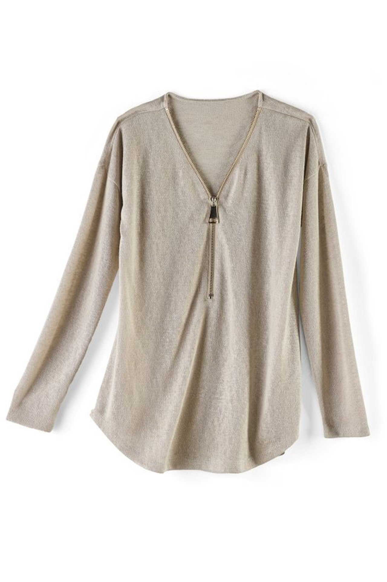 Valentina Zip Sweater   2216