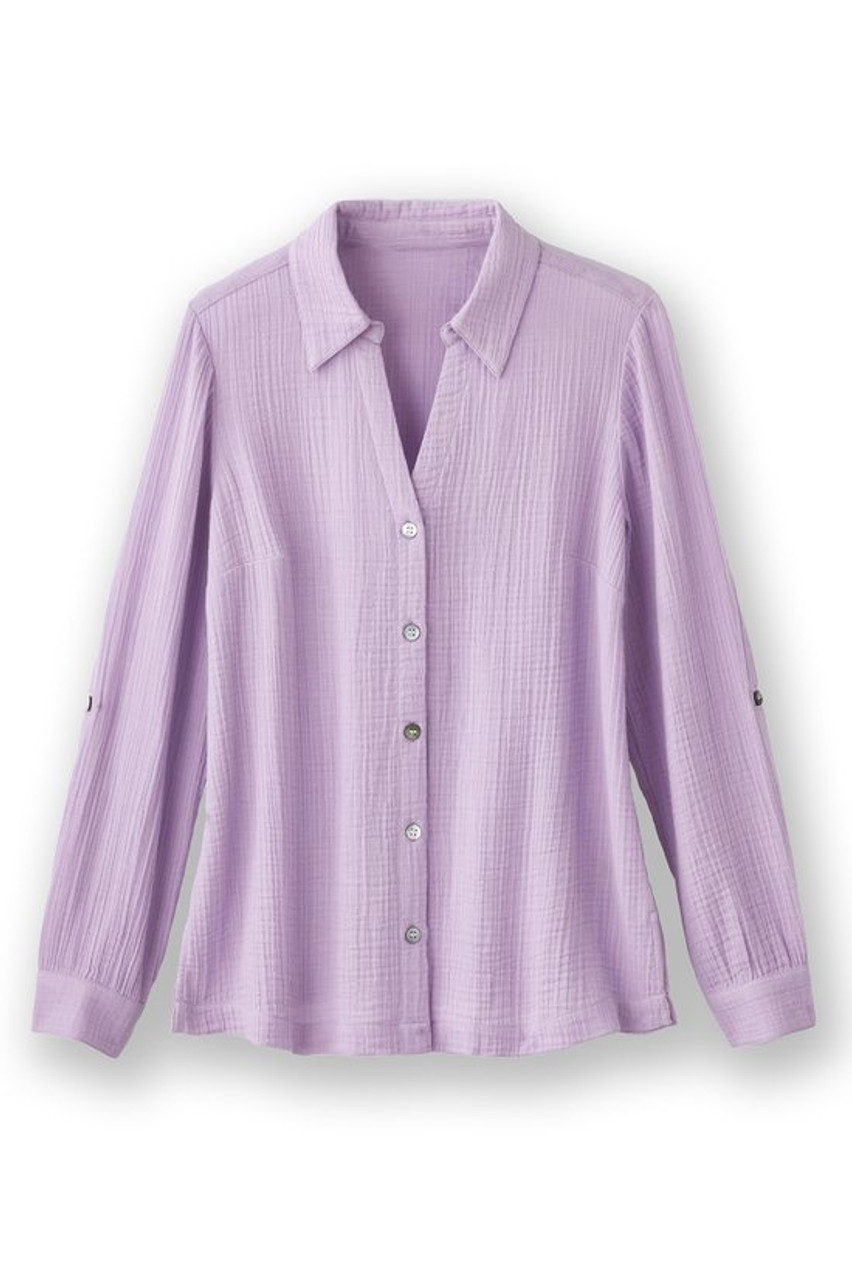 Addison Gauze Big Shirt