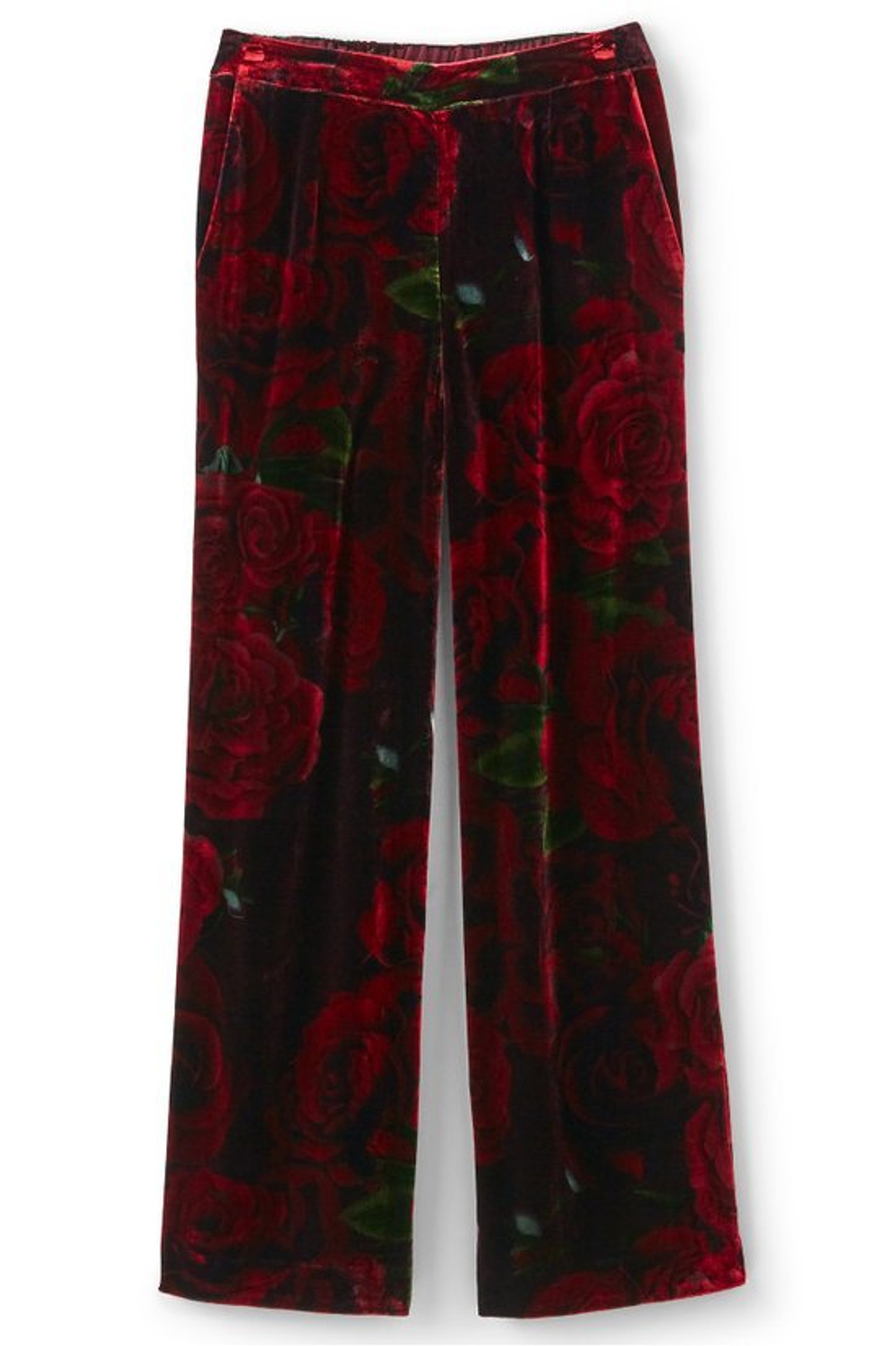 Aria Velvet Wide Leg Pants