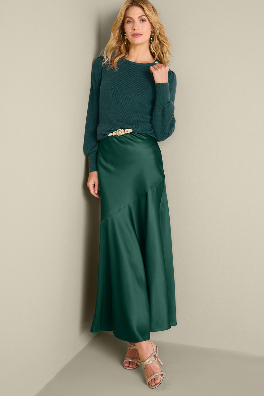 Blaise Satin Skirt