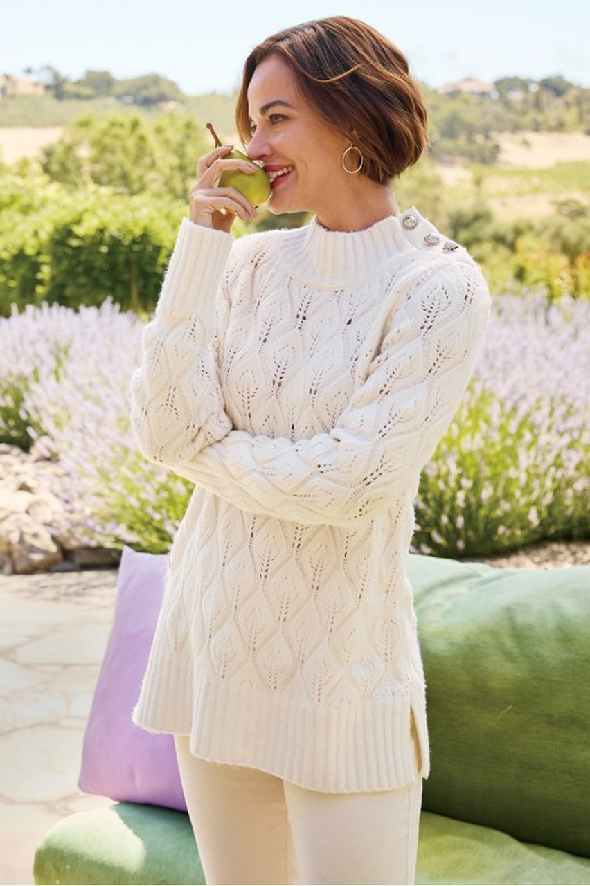 Ensley Button Sweater Tunic