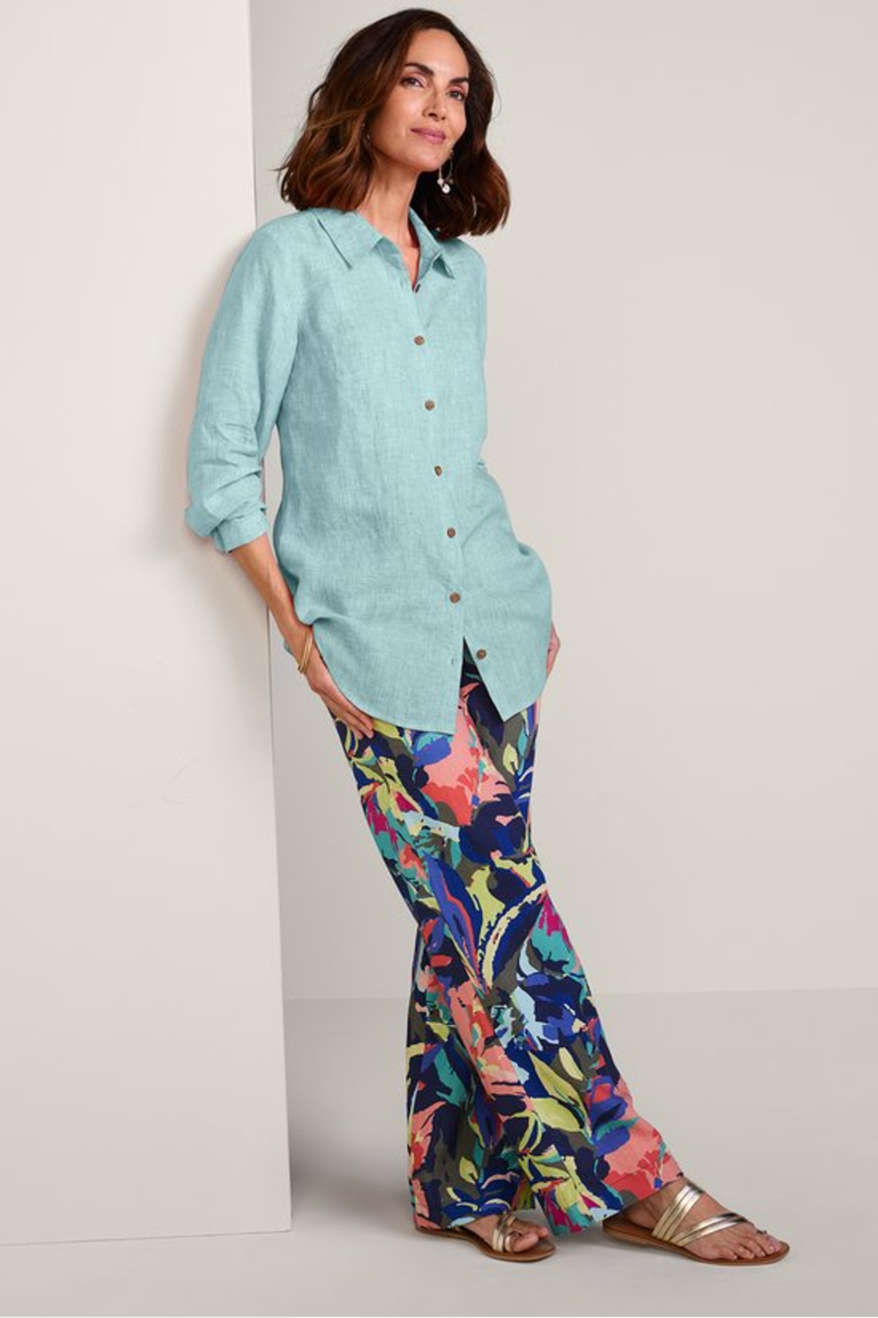 Outer Banks Linen Big Shirt