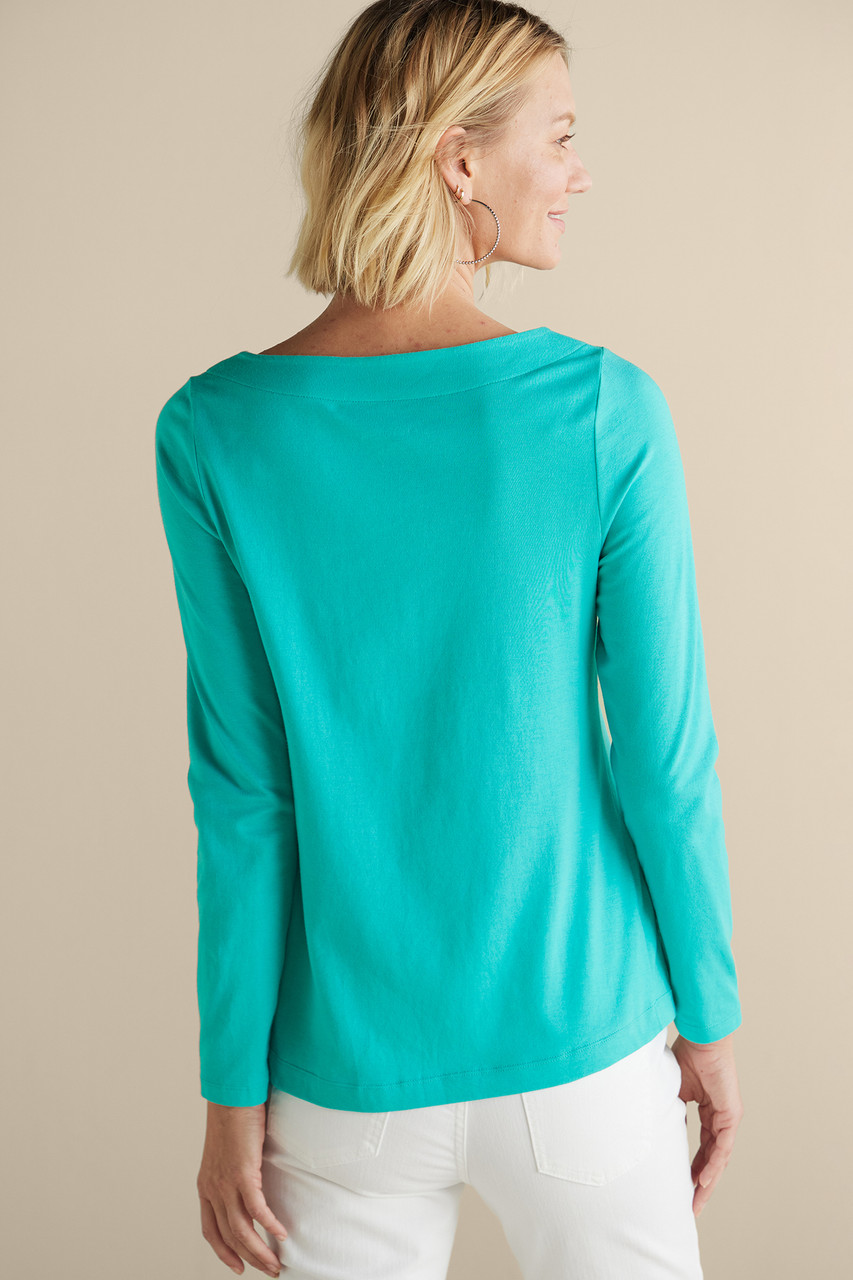 SoftEssential™ Supima Long Sleeve Tee I