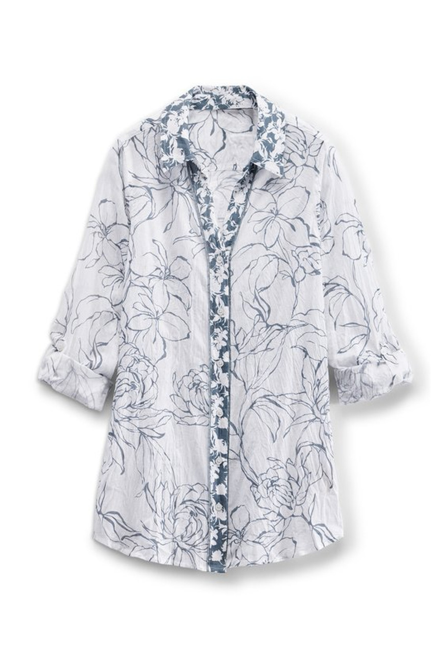 Darina Boyfriend Tunic Shirt