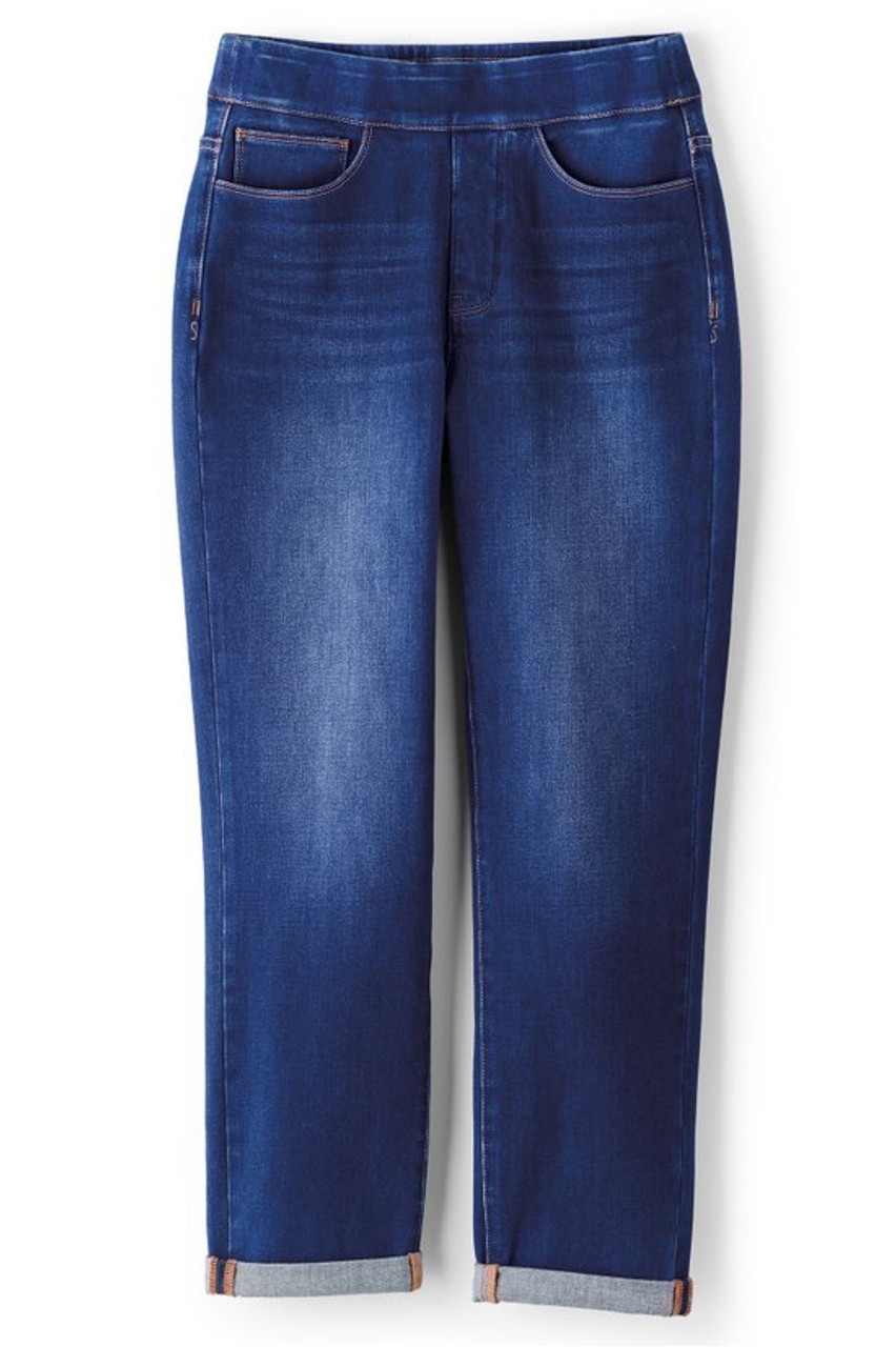 The Ultimate Denim Pull-On Crop