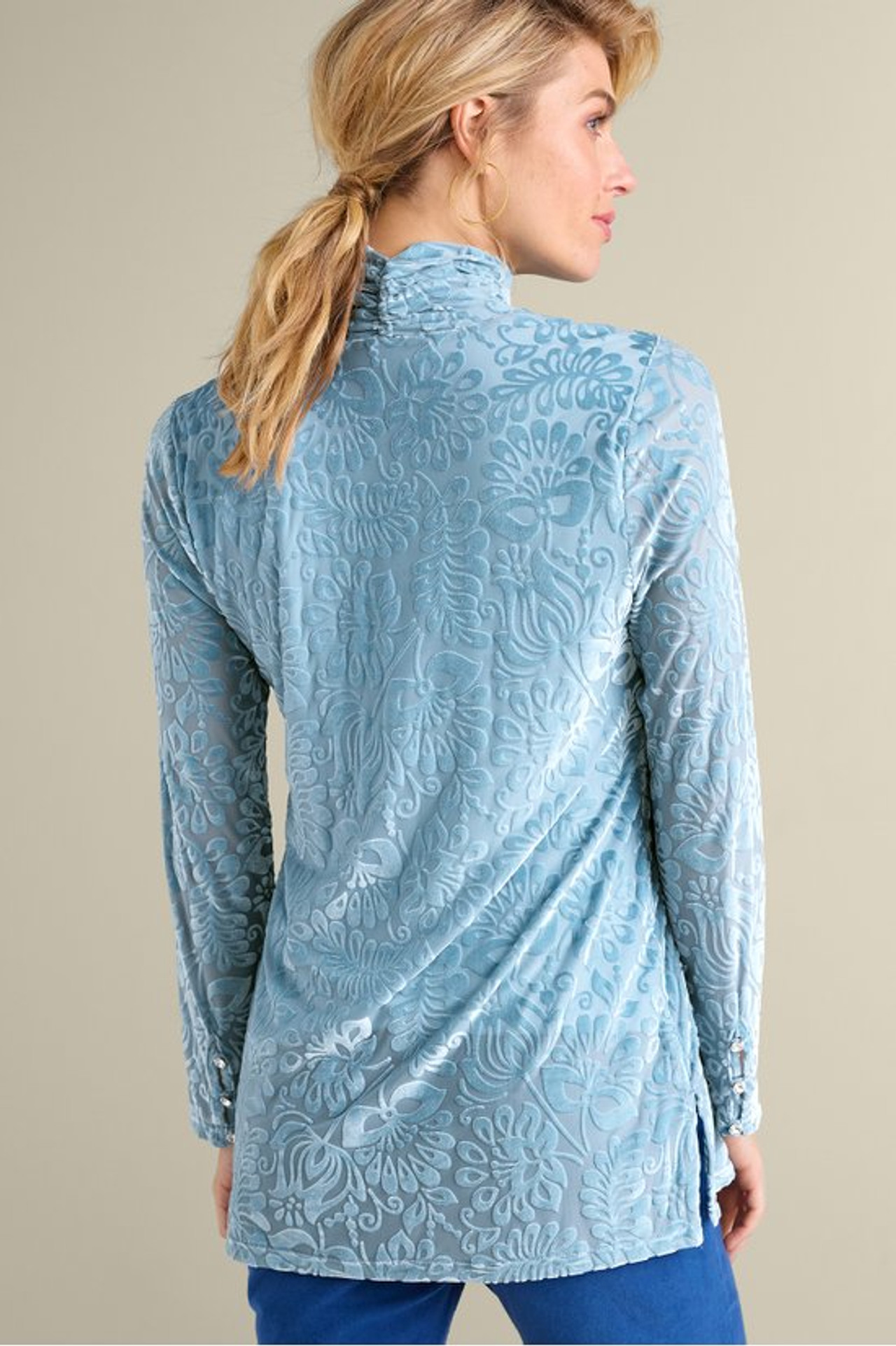 Walden Velvet Turtleneck