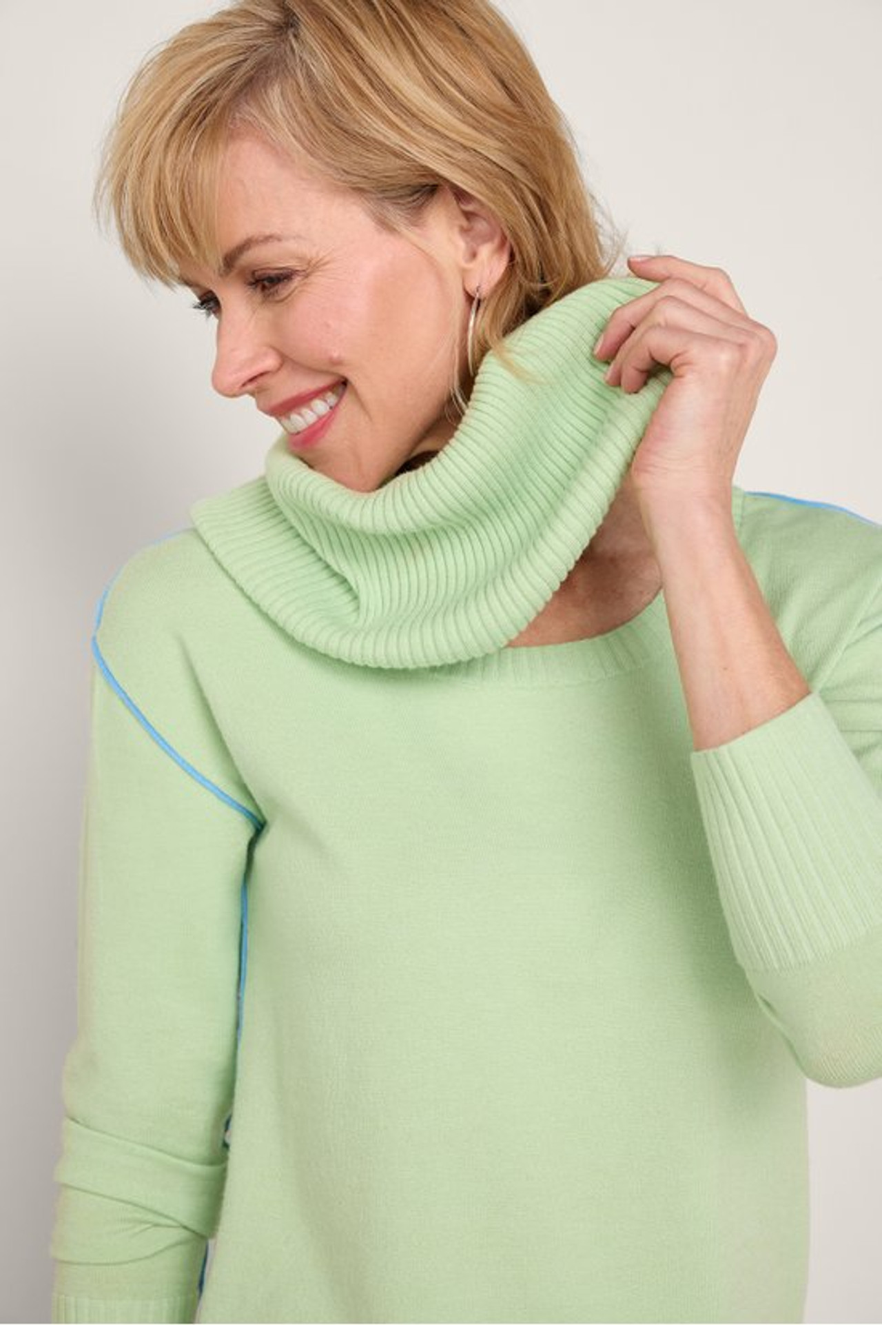 Winslet Detachable Cowl Neck Sweater