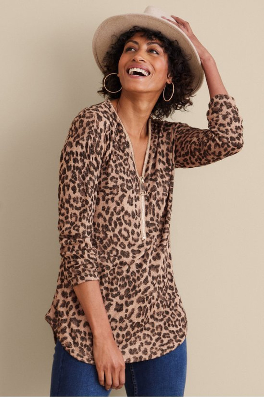 Valentina Zip Sweater   2216