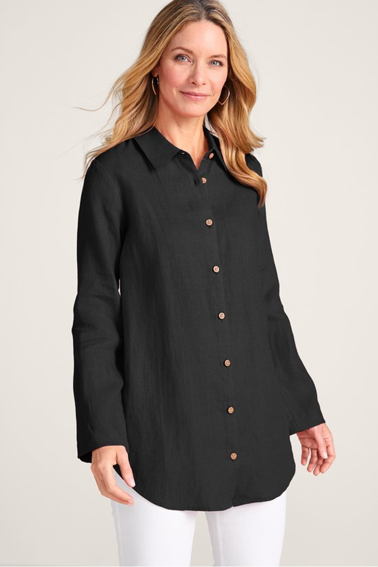 Outer Banks Linen Big Shirt