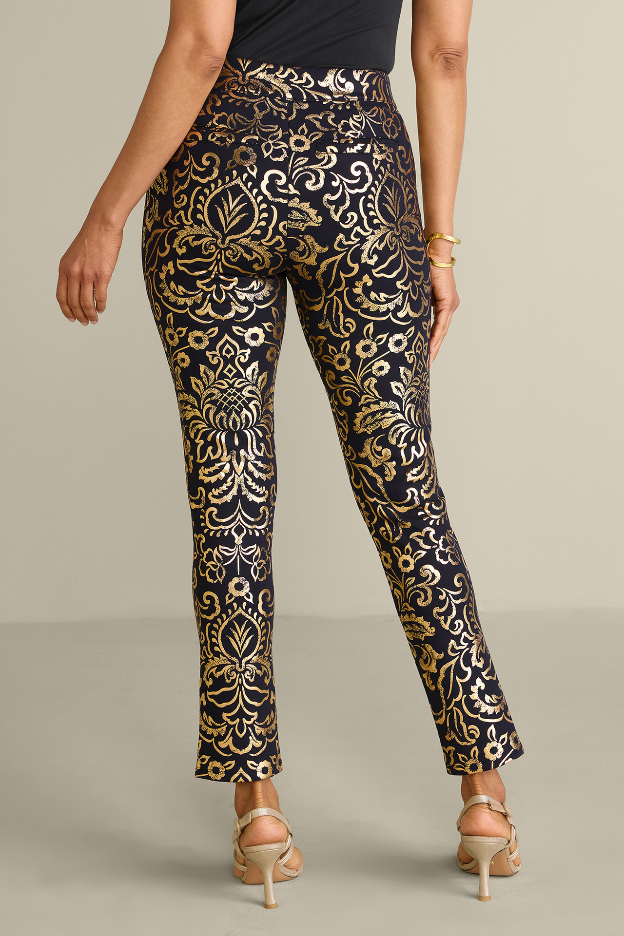 SoftEssential™ Ponte Slim Leg Pants1182