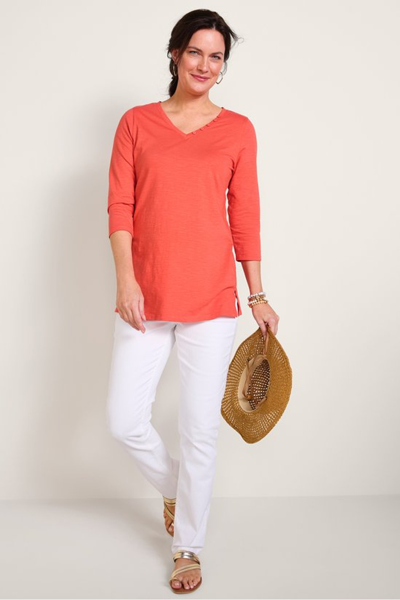 Rashida Slub Tunic