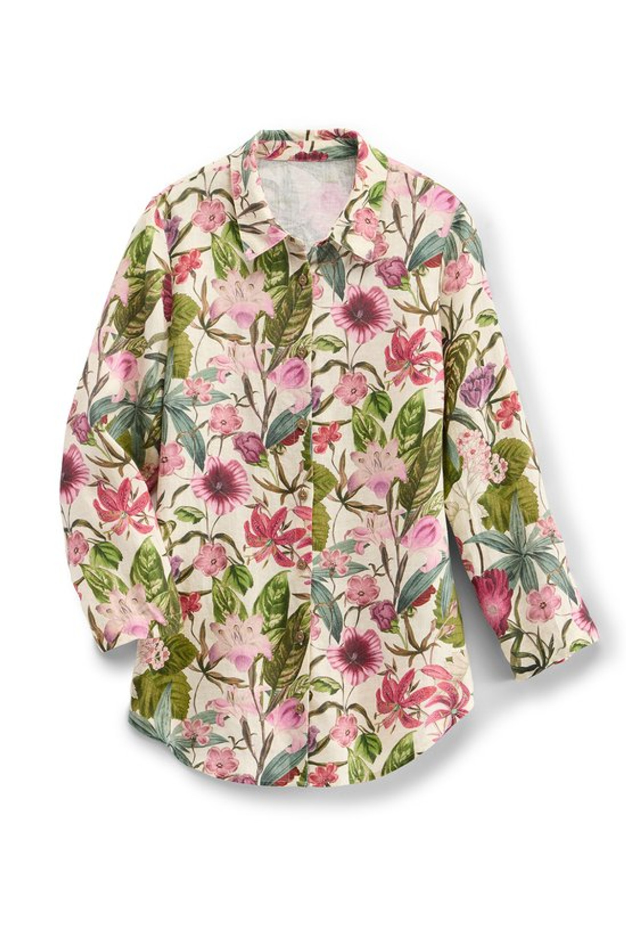 Outer Banks Linen Big Shirt