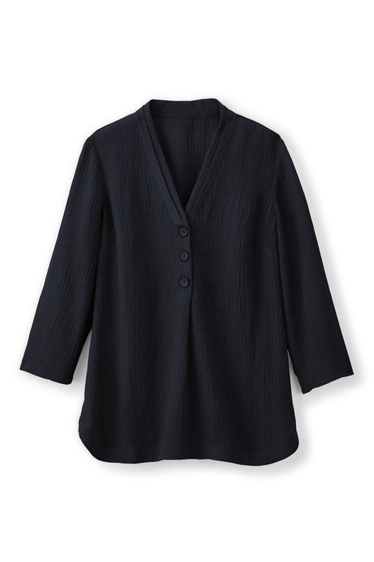 Oceo Gauze Button Tunic