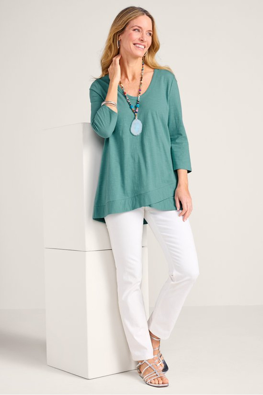 Waldport 3/4 Sleeve Top