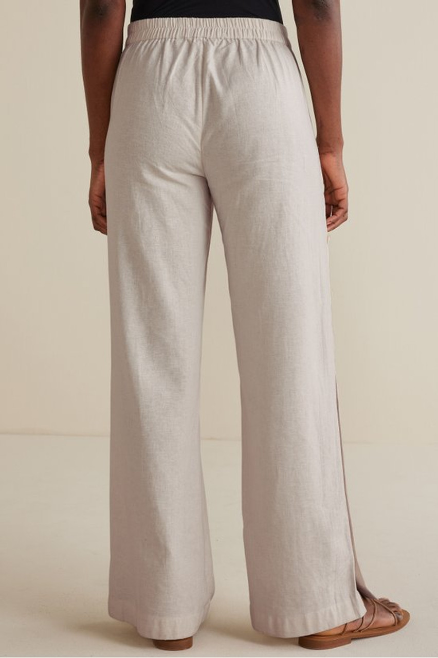 Sonoma Linen Blend Wide Leg Pants
