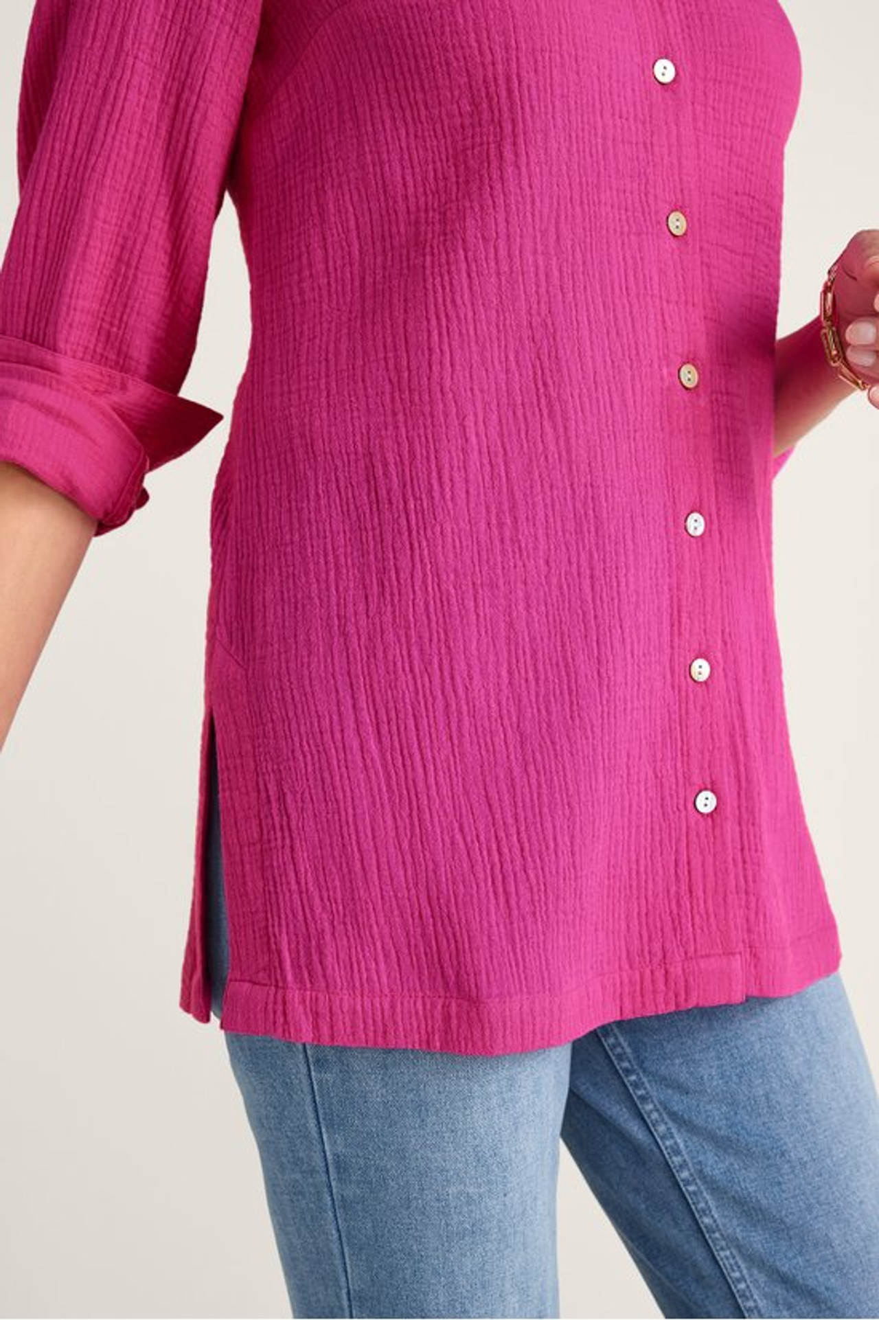 Escambia Gauze Tunic Shirt