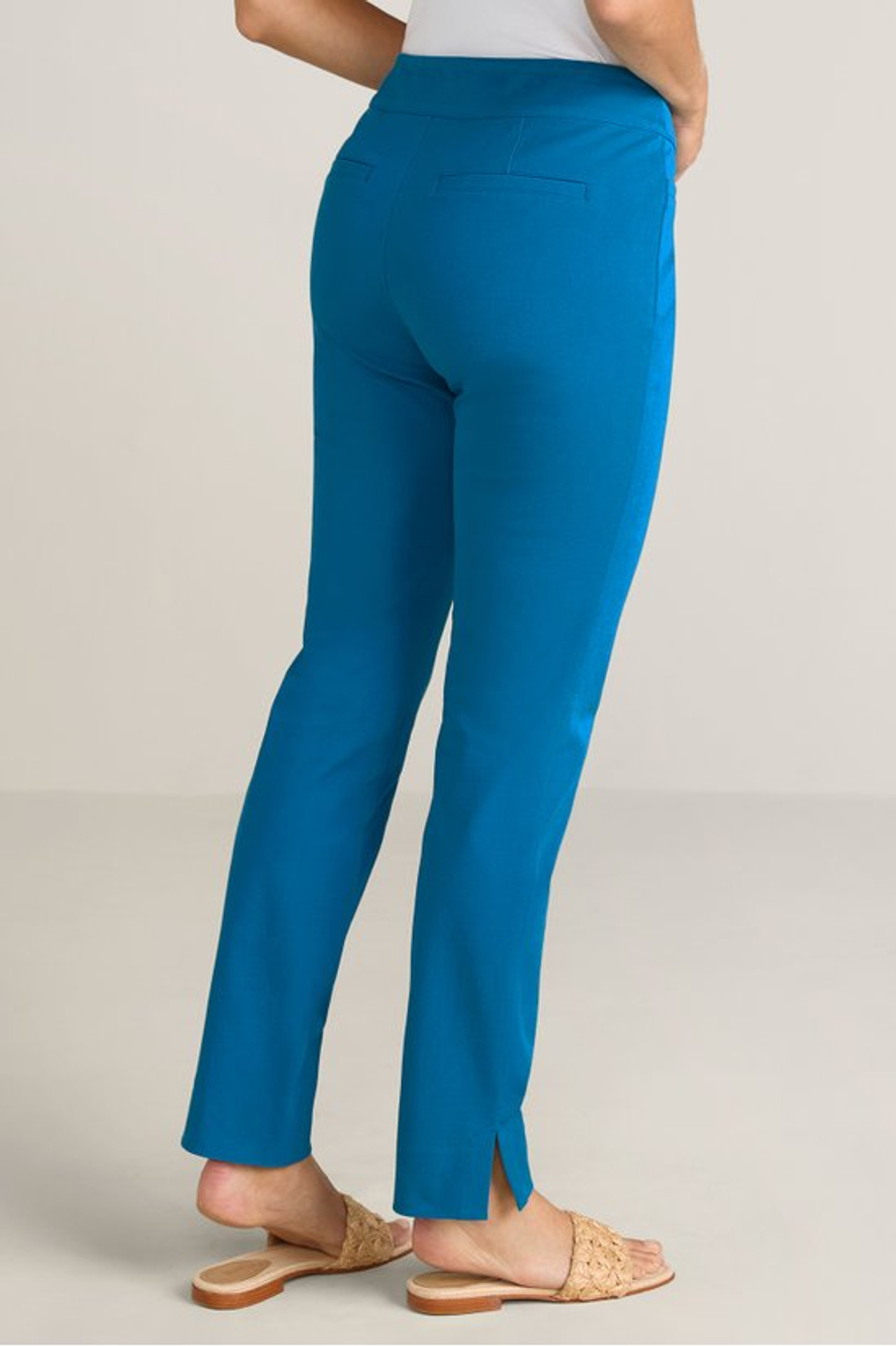 SoftEssential™ SUPERLA Slim Leg Ankle Pants1179