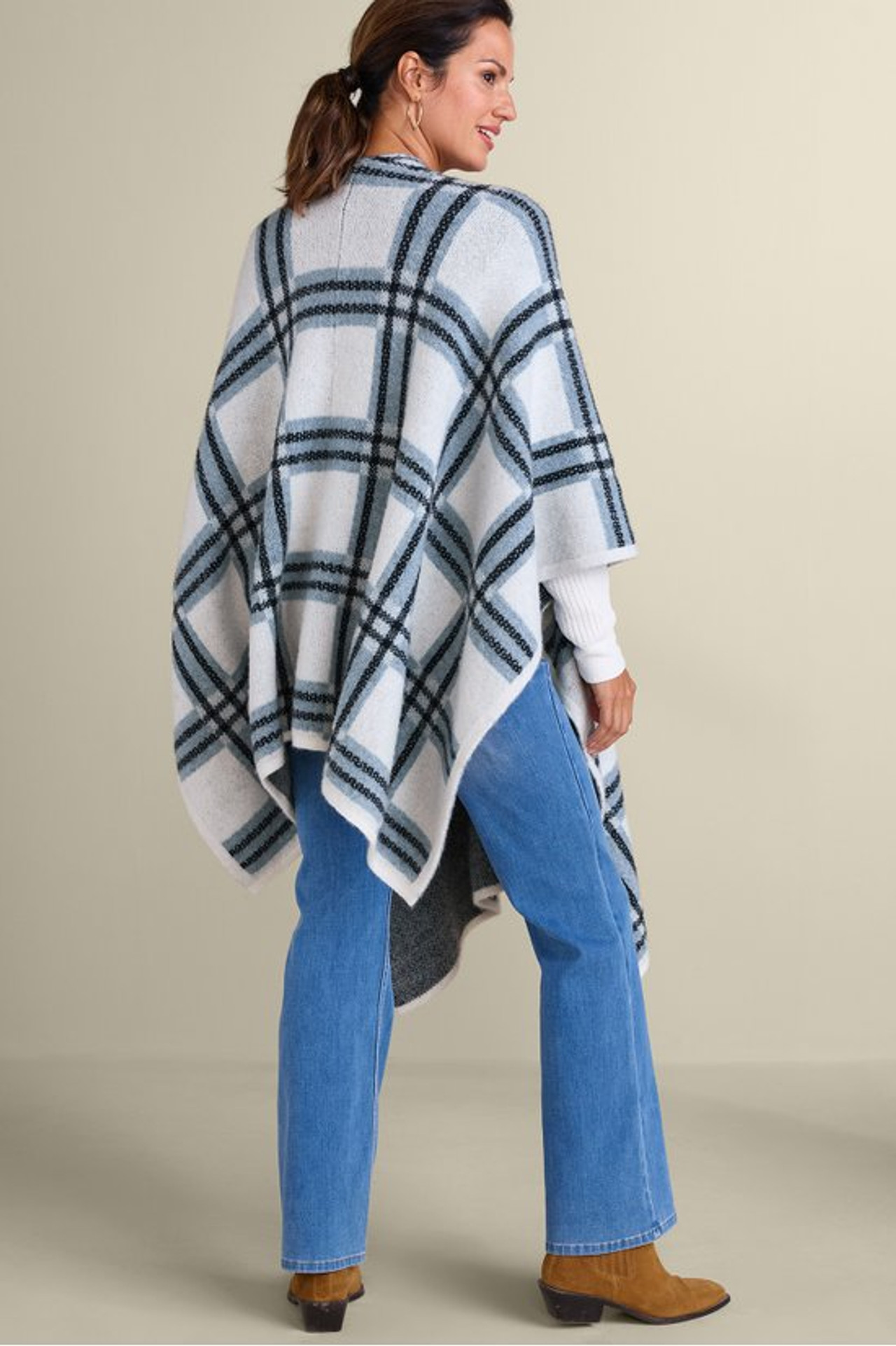 Braunwyn Plaid Wrap