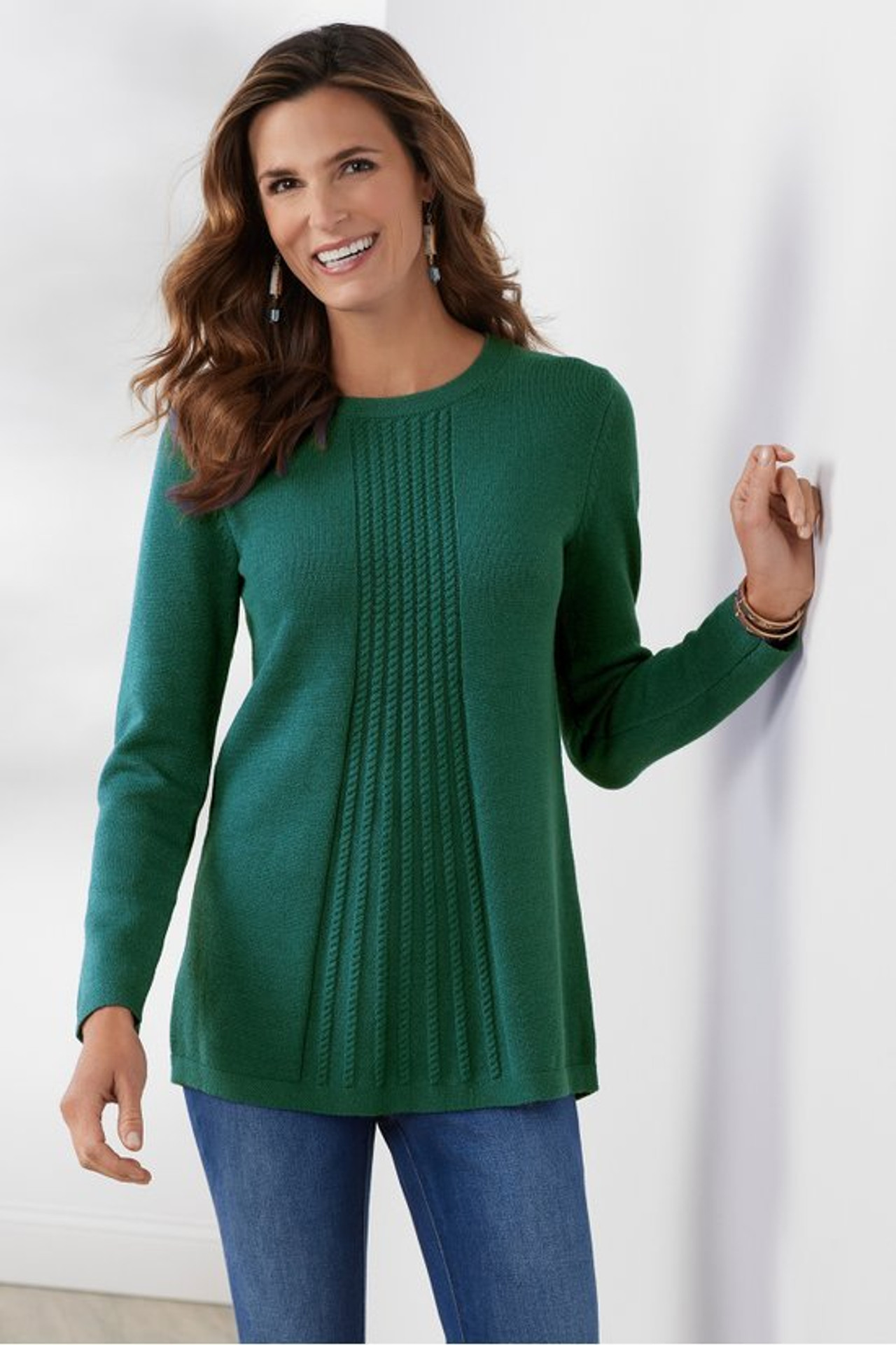 Priscilla Pullover Tunic Sweater