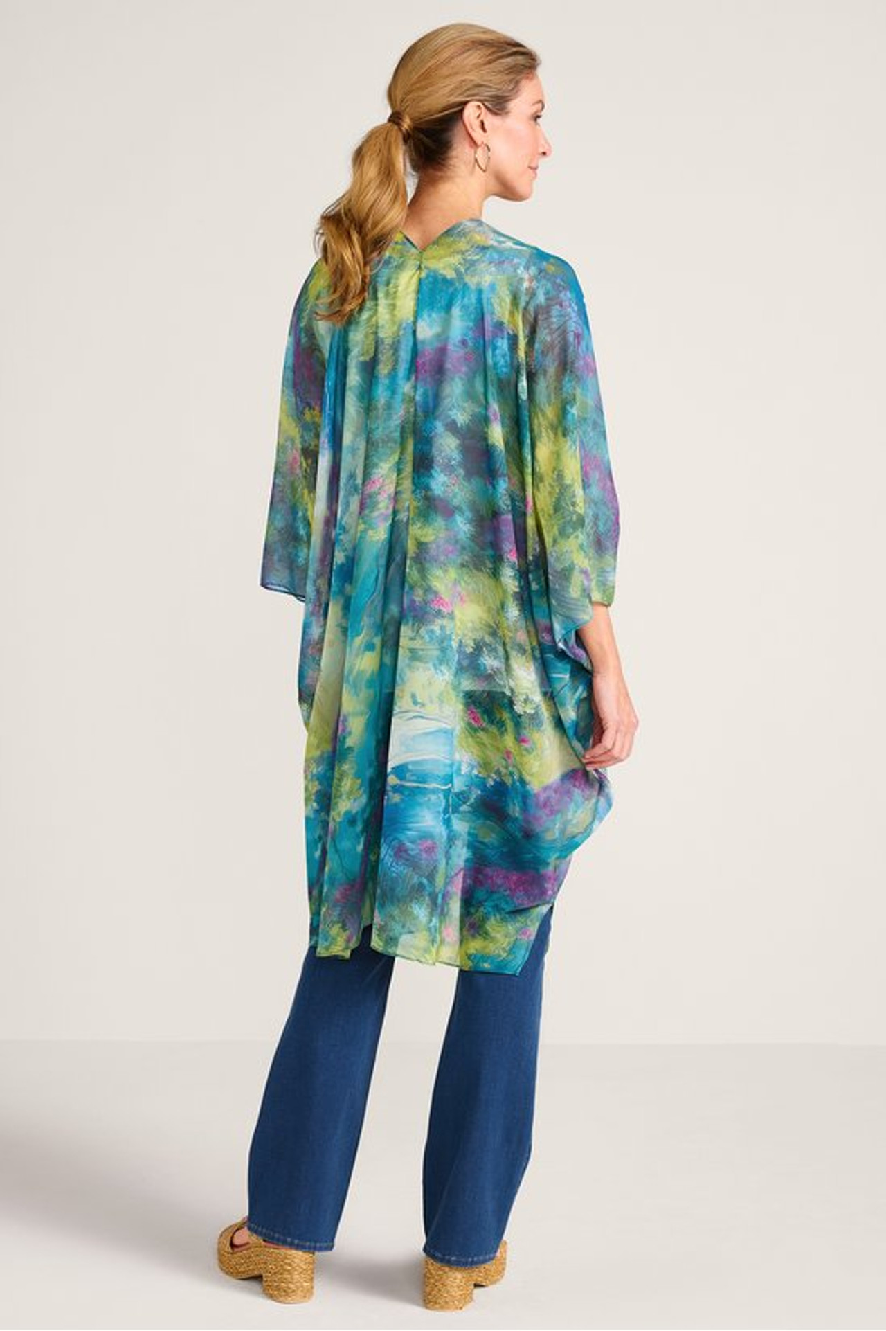 Monet's Garden Topper