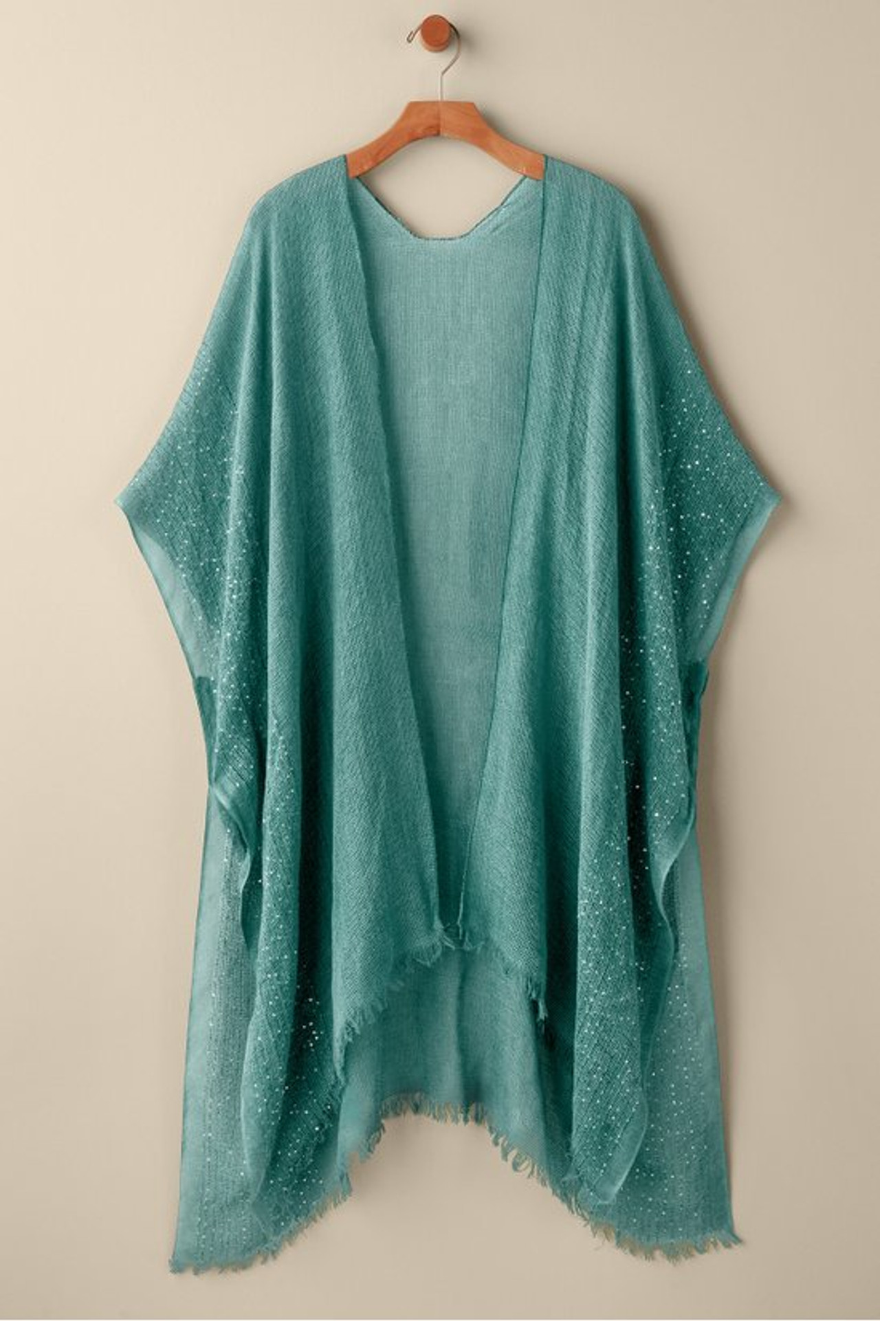 Astra Sequined Ruana