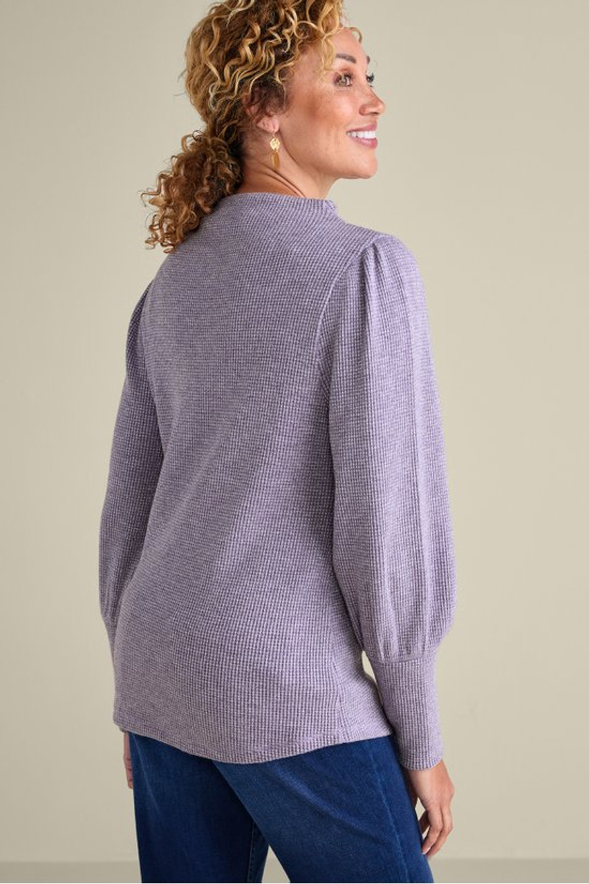 Melina Waffle Pullover