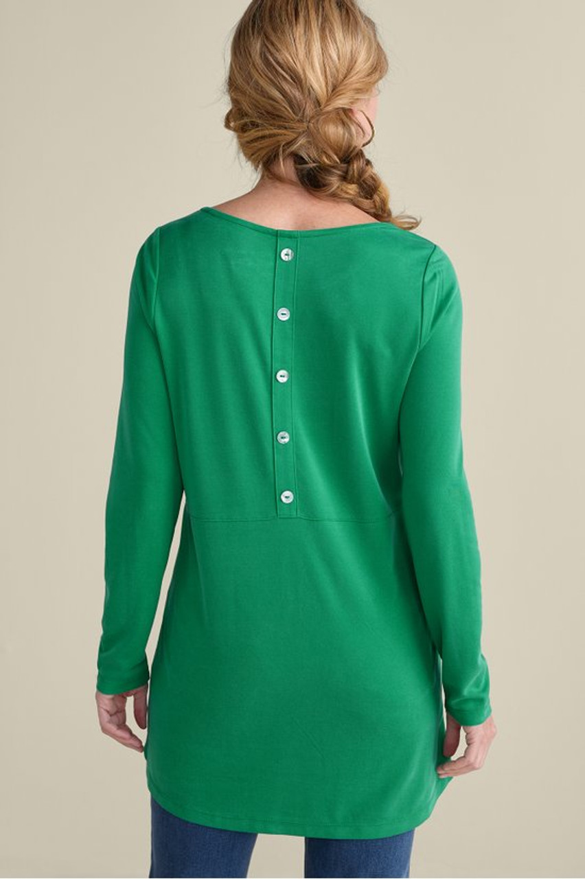 Fairfax Button-Back Tunic