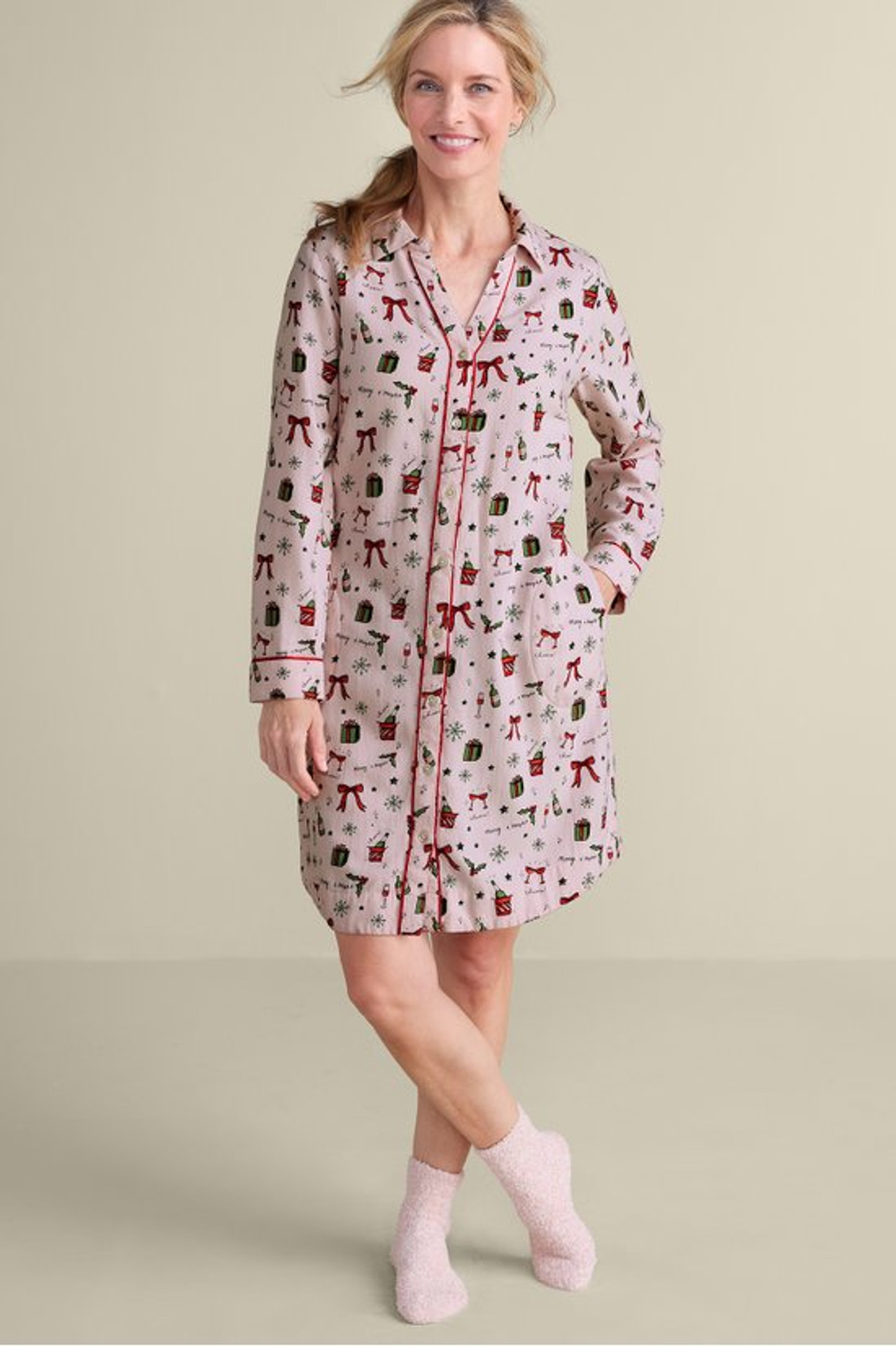 Festive Finley Sleep Shirt