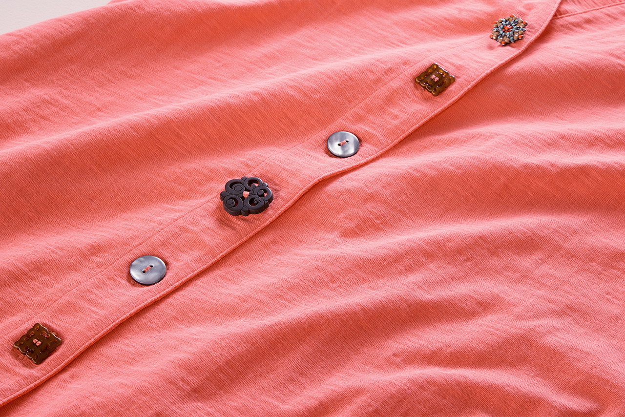 Danielle Button Dress1338