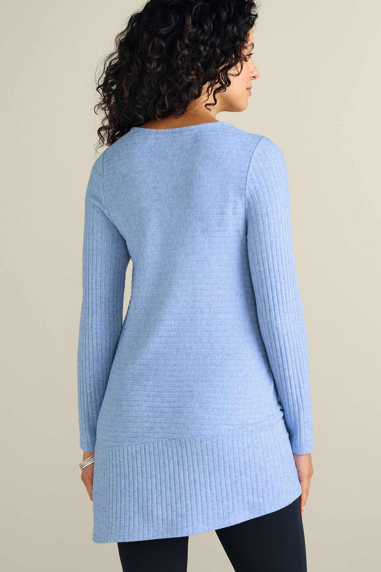 Textured Asymmetrical Tunic