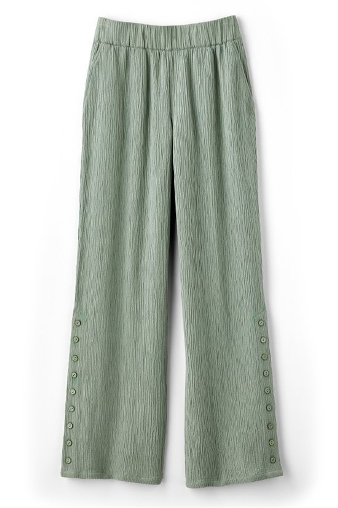 Oceo Gauze Wide-Leg Pants1474